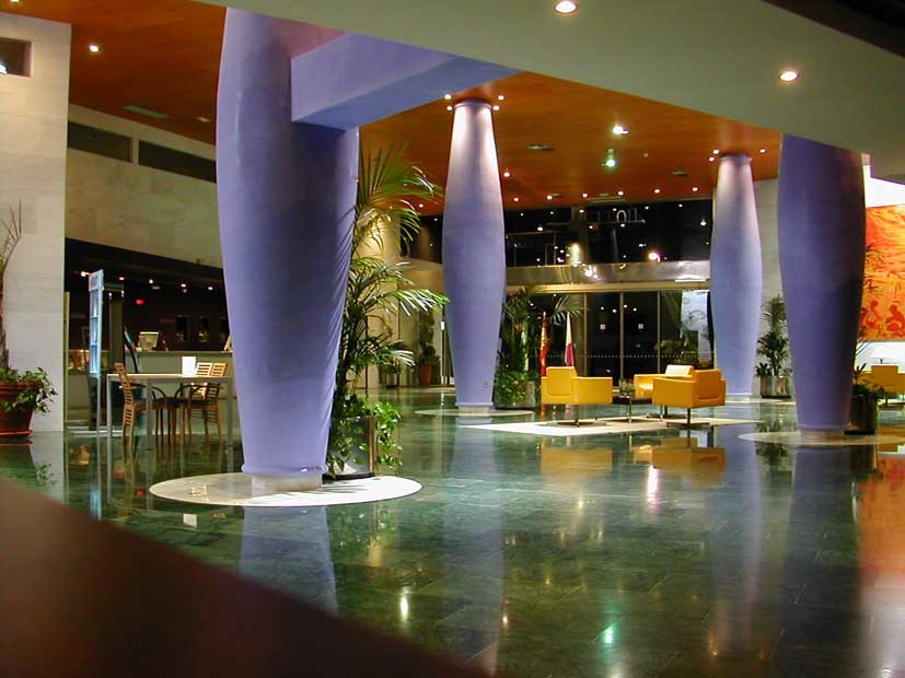 Lobby Hotel Marina Playa, Mojacar (Almería)