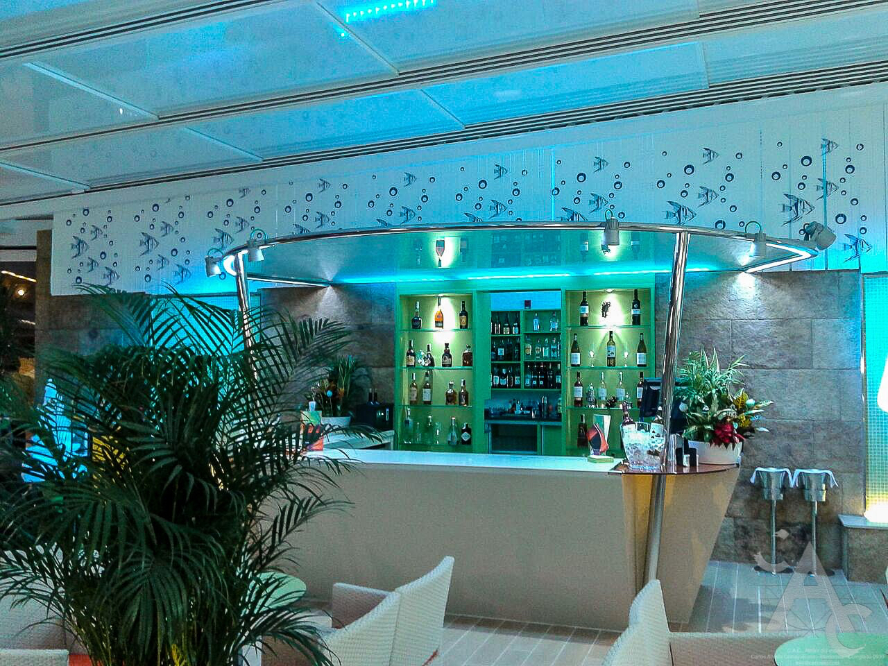 Bar terraza Hotel Calypso, Benidorm (Alicante)